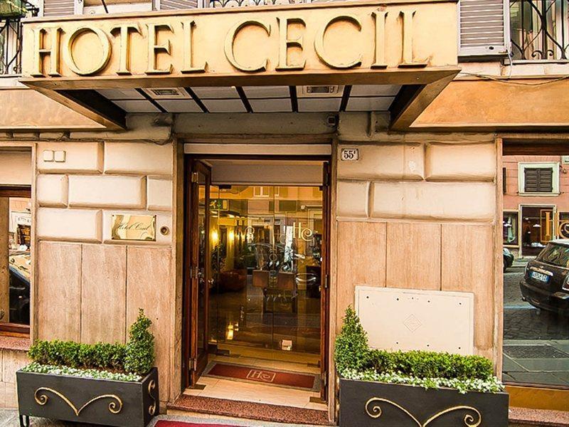 Hotel Cecil Roma Exterior foto