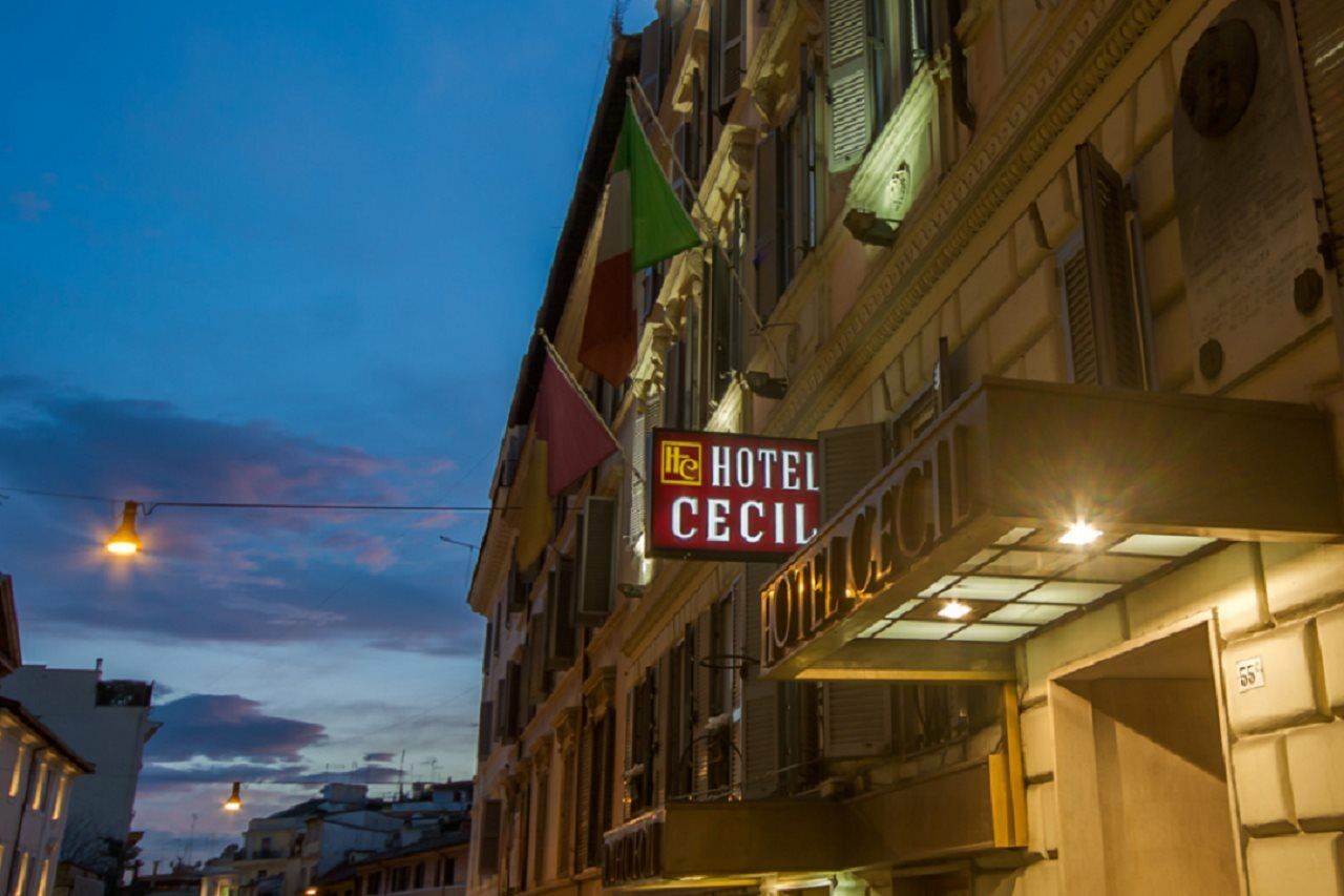 Hotel Cecil Roma Exterior foto