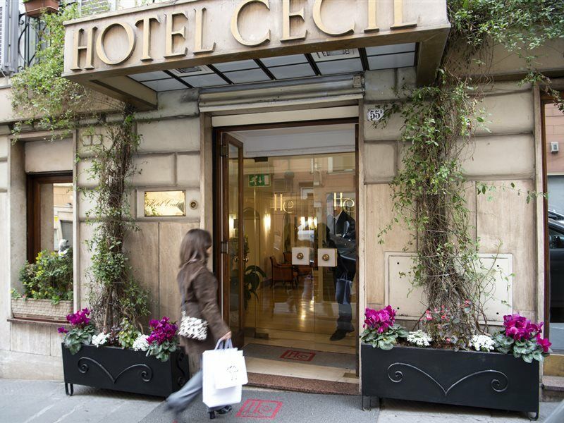 Hotel Cecil Roma Exterior foto